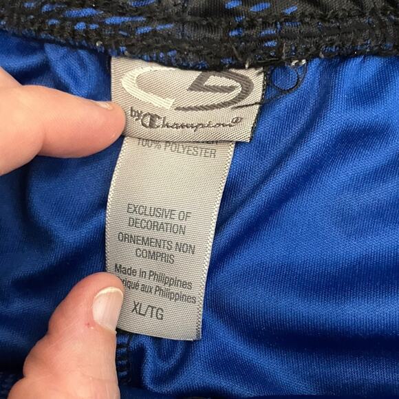 C9 by Champion Blue Black Pattern Athletic Shorts XL Men’s Running Training - Picture 4 of 8